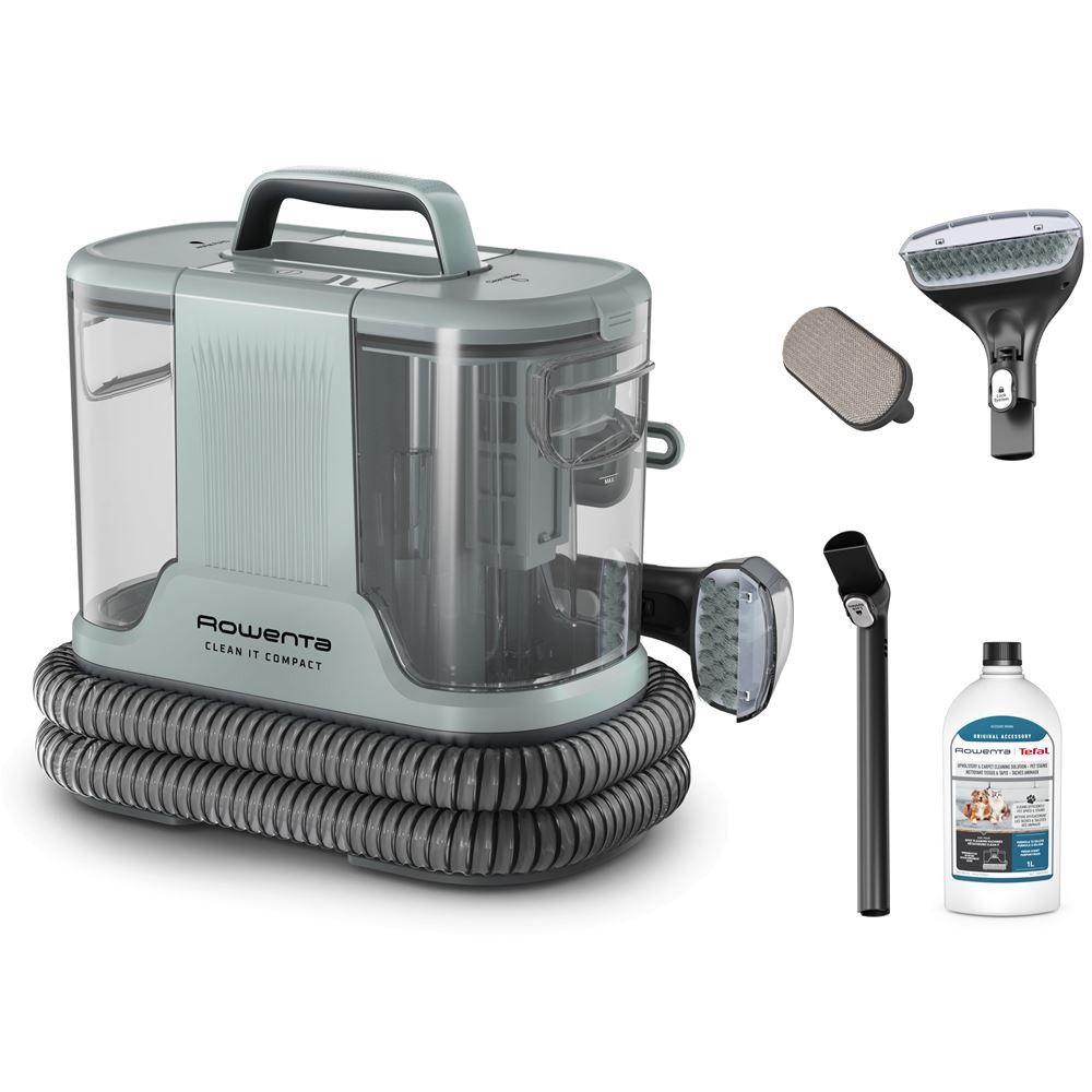 Rowenta Clean It Compact Shampouineuse Détacheur Nettoyeur portable Design compact IN3020F0 - vue 3