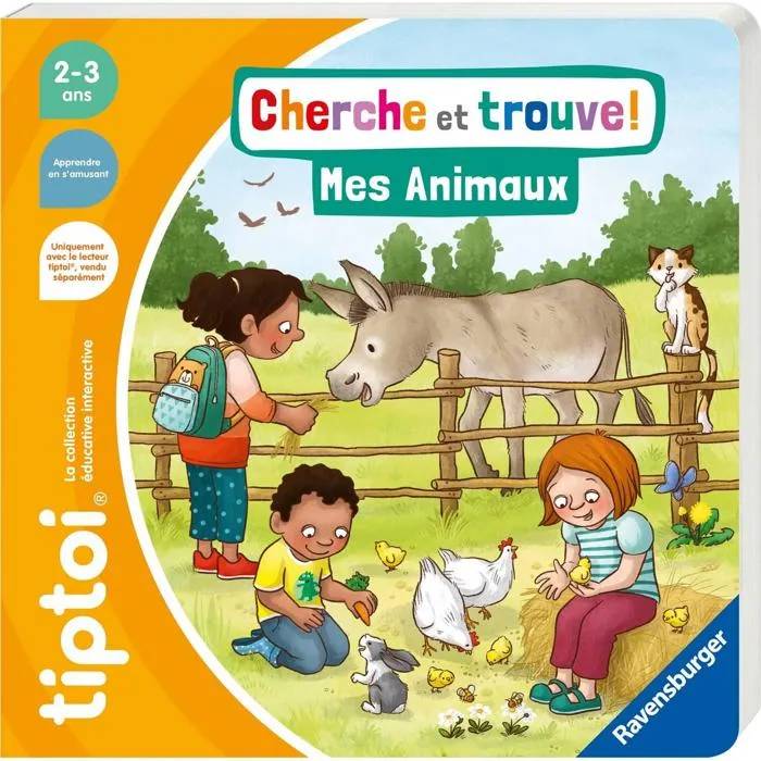 Tiptoi - Cherche et trouve: Mes animaux