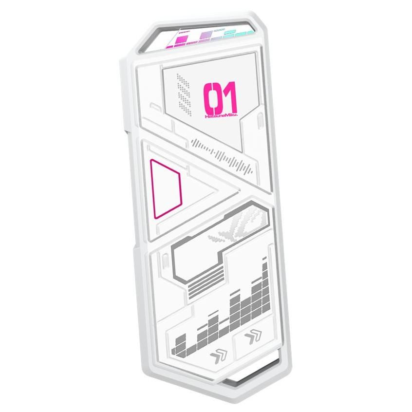 ASUS ROG Strix Arion Hatsune Miku Edition boitier externe .2 NVMe Card USB C 3.2 Gen 2x1 de lune