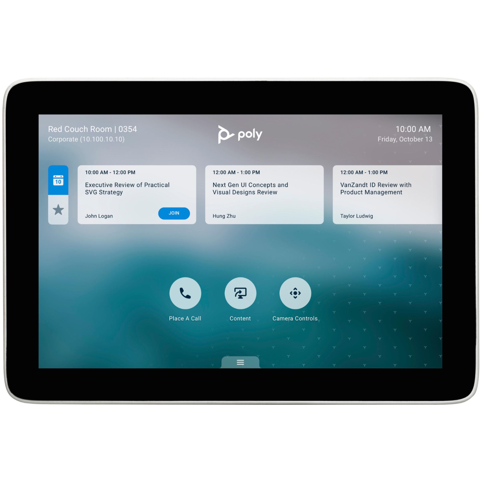 HP POLY TC8 TOUCH CONTROLLER NO - vue 6