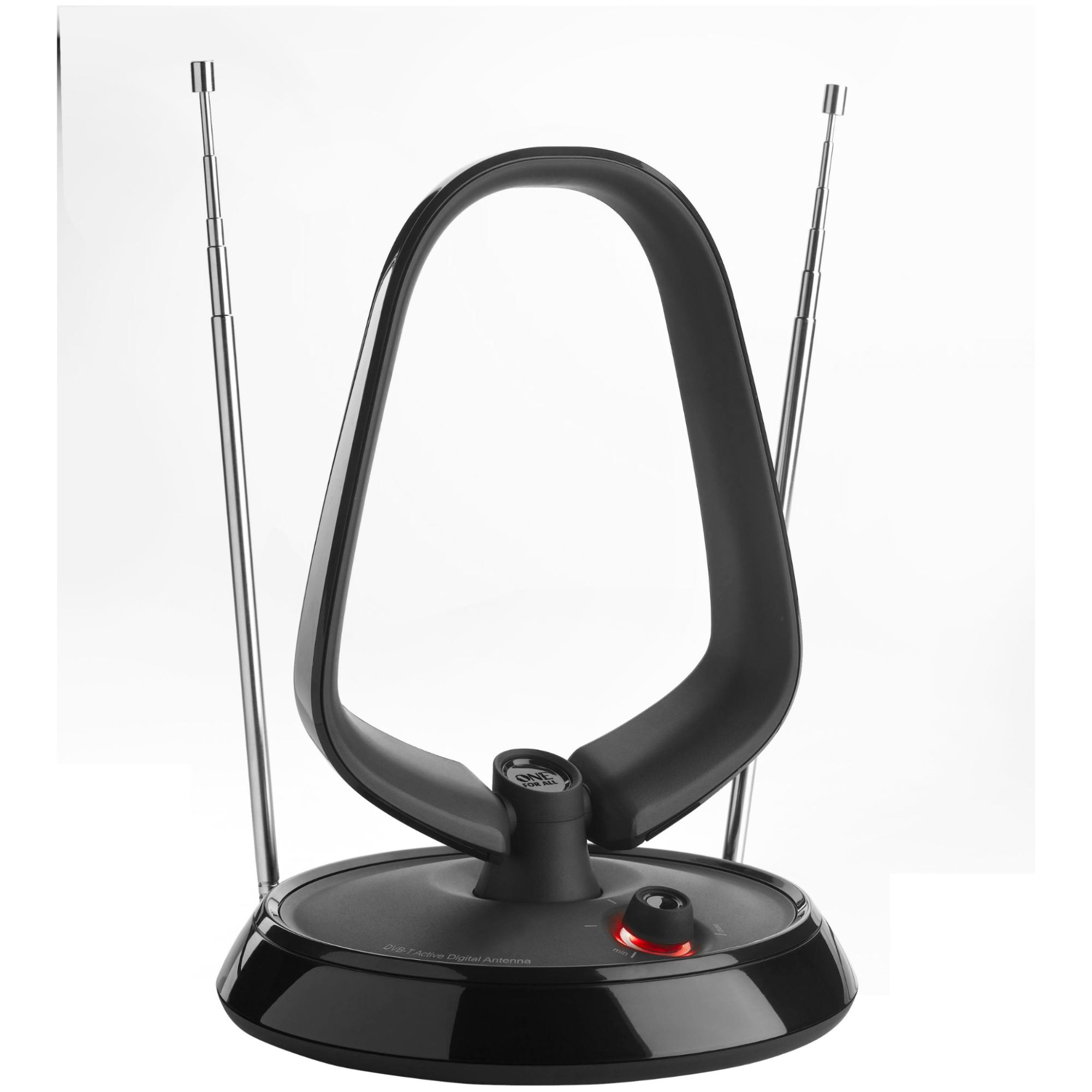 Antenne d'intérieur amplifiée ONE FOR ALL Avec portée de réception de 15 km Excellente réception TNT Filtre 3G4G5GLTE - vue 2