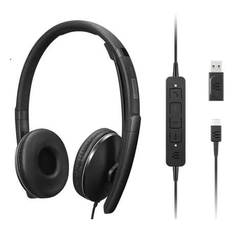 Lenovo 4XD1M39029 écouteurcasque Avec fil Arceau USB Type C Neuf - vue 4