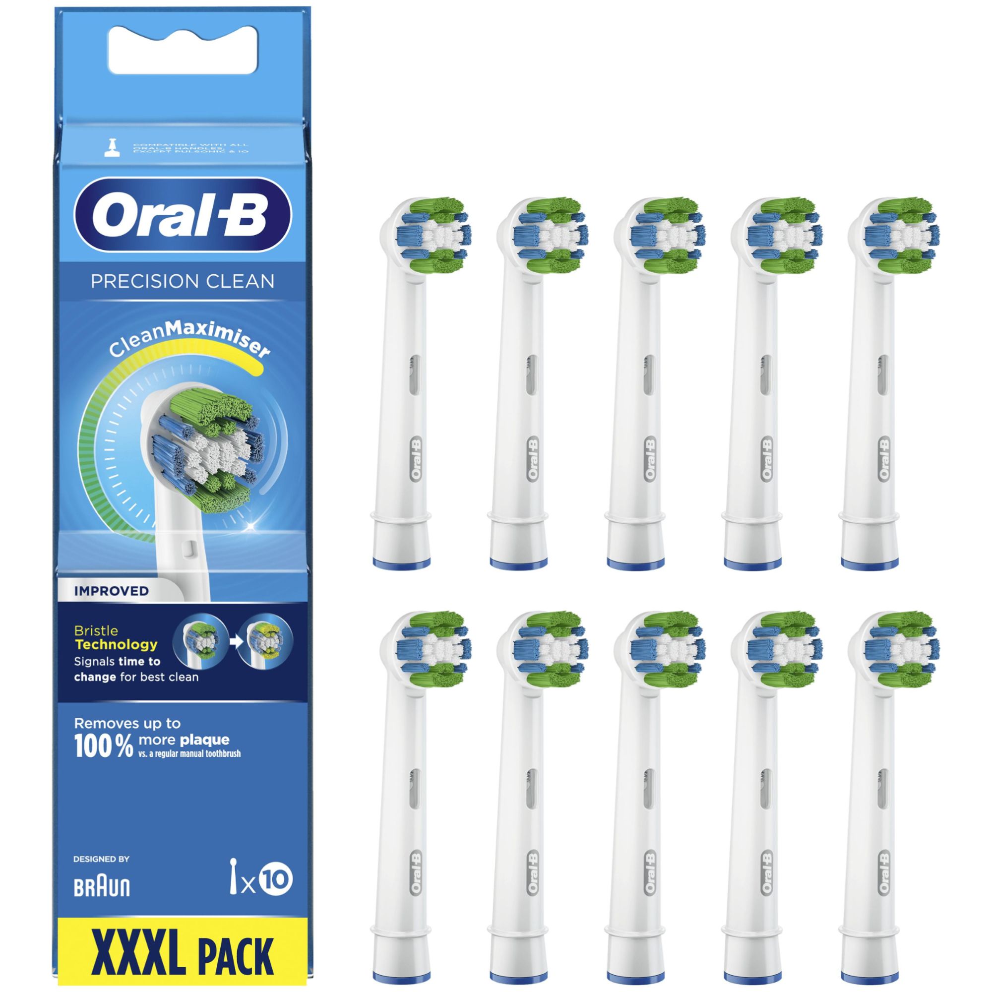 Oral B Precision Clean Têtes de rechange avec technologie Cleanmaximiser - vue 2