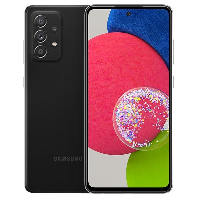 Samsung Galaxy A52s 5G SM-A528B 6.5 Double SIM Android 11 USB Type-C 6 Go 128 Go 4500 mAh Noir