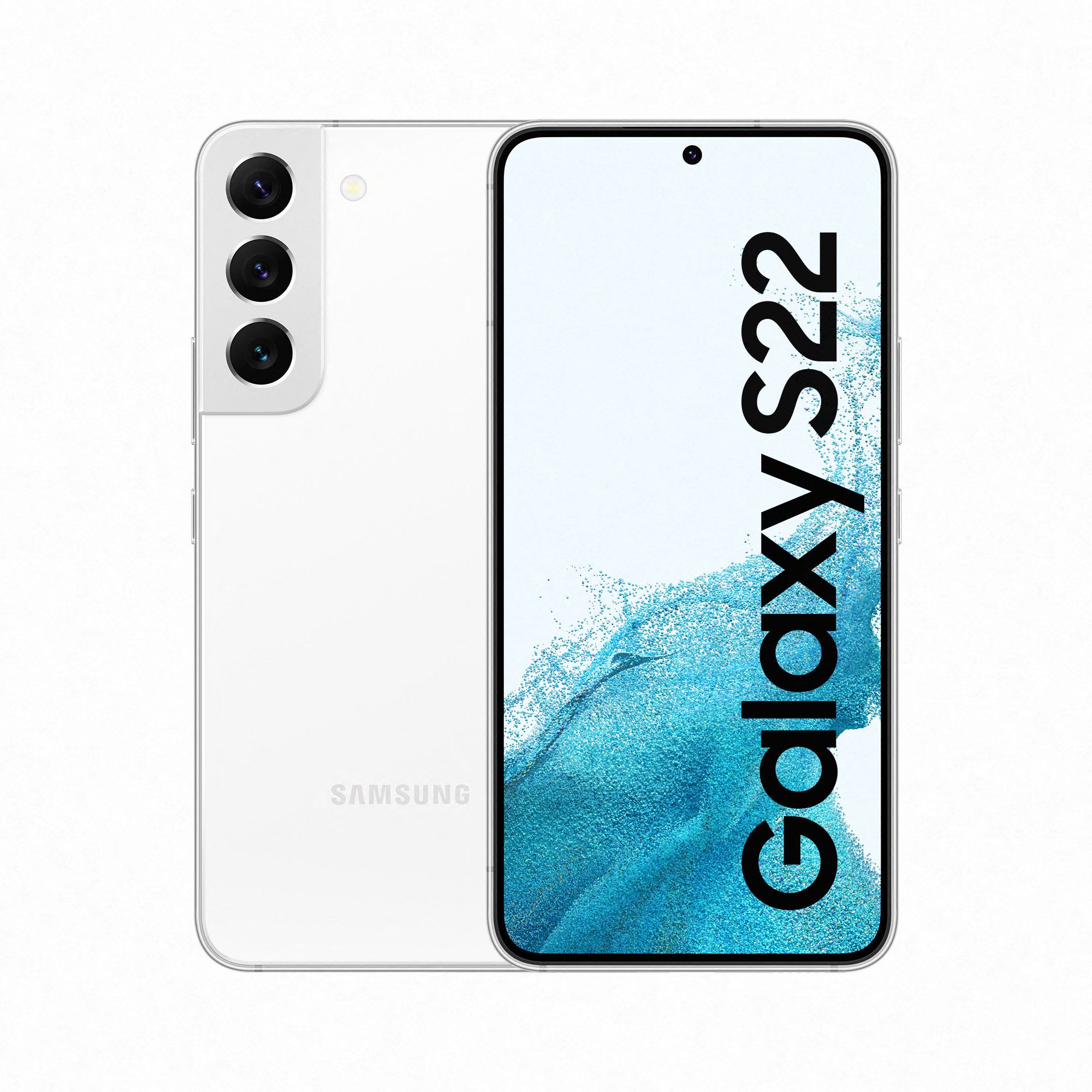 Samsung Galaxy S22 SM-S901B 6.1 Double SIM Android 12 5G USB Type-C 8 Go 256 Go 3700 mAh Blanc