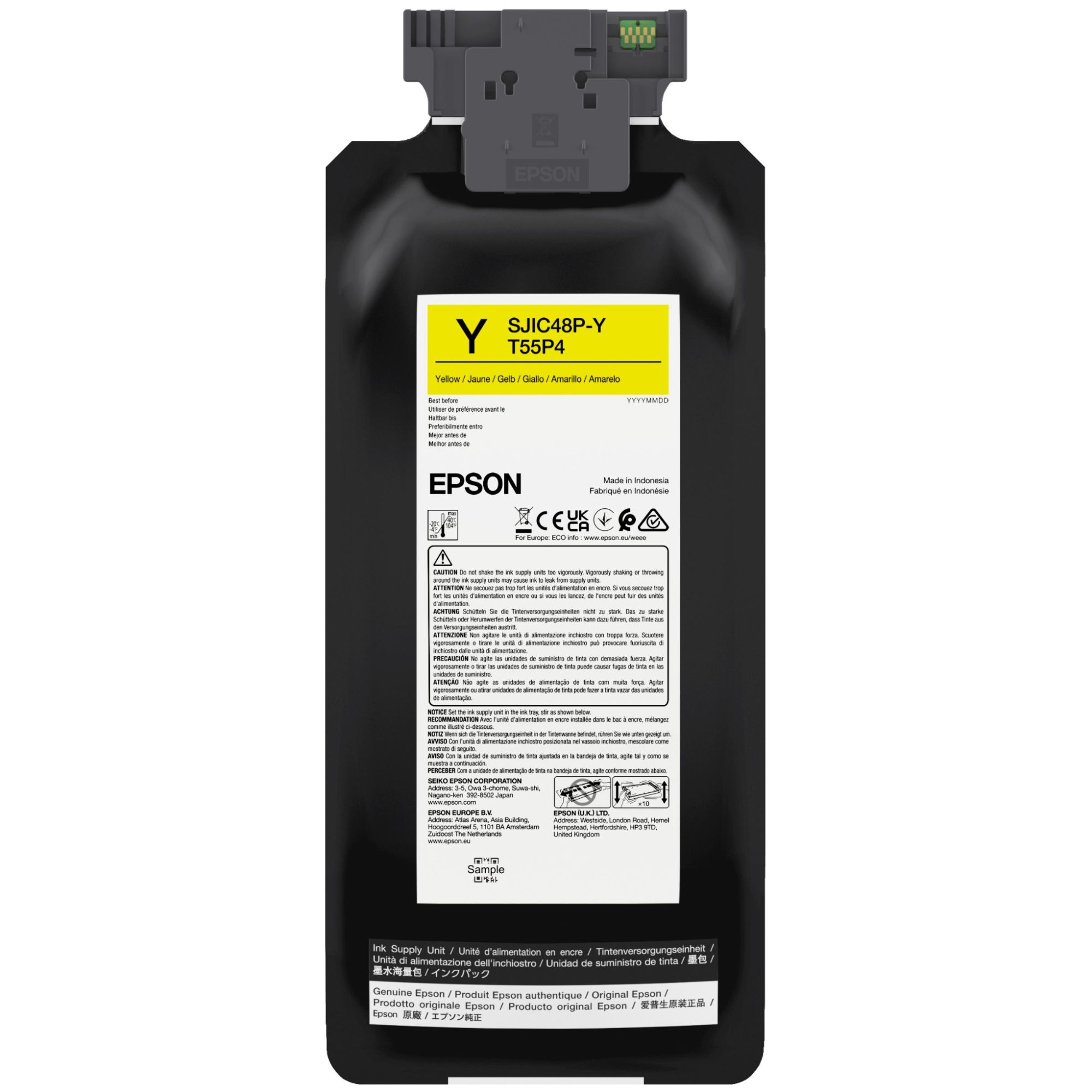 Sjic48p y Ink Cartridge Cw C8000e Yellow