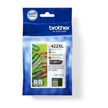 BrLC422XLVALDR Multipack cartouches CMYK - vue 2