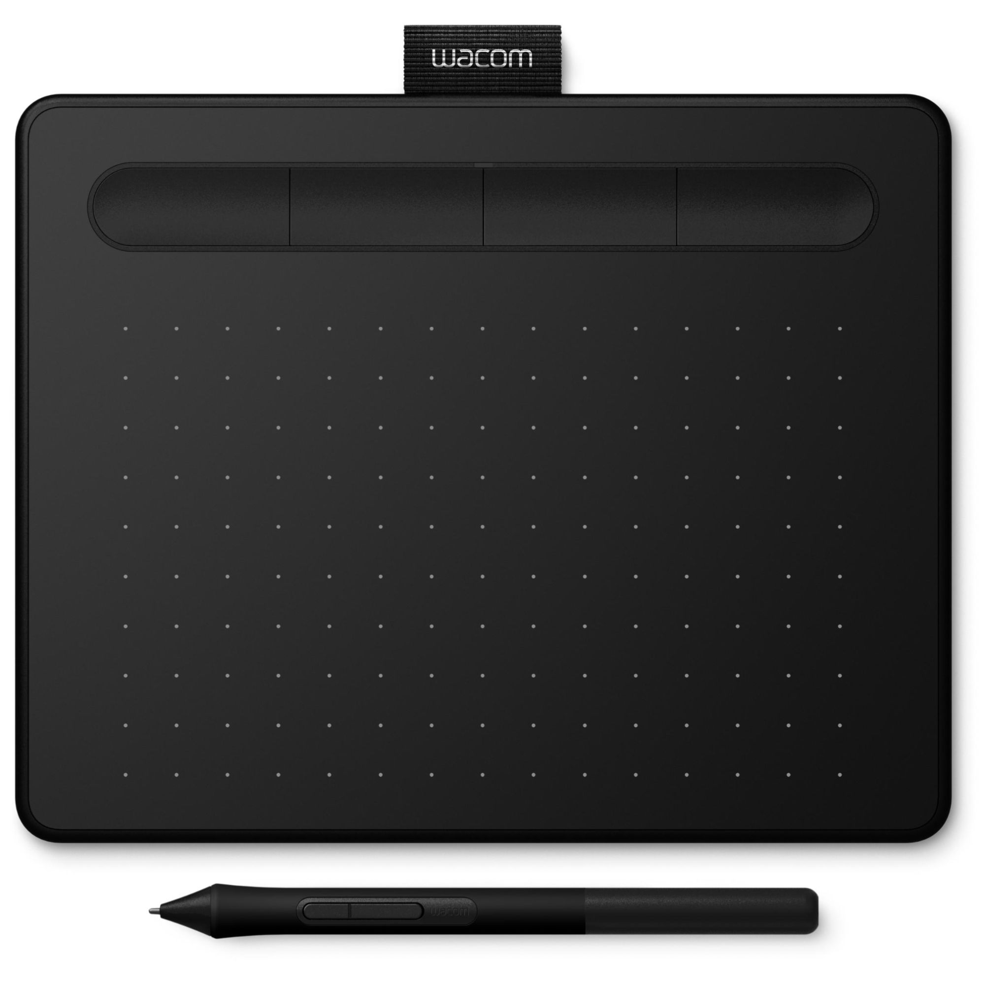 Wacom Intuos S tablette graphique Noir 2540 lpi 152 x 95 mm USB
