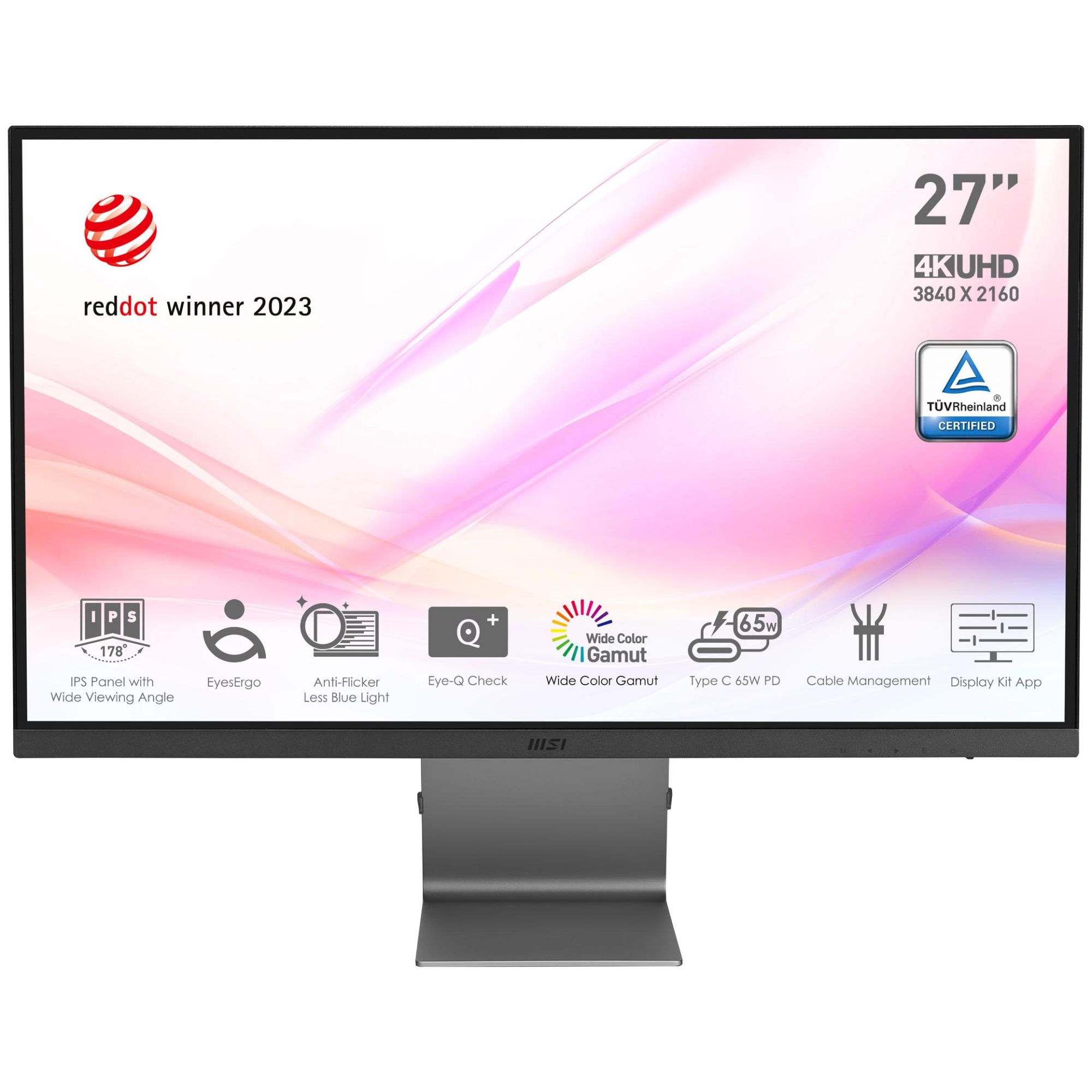 MSI Modern MD271UL écran plat de PC 68 6 cm 27 3840 x 2160 pixels 4K Ultra HD Neuf