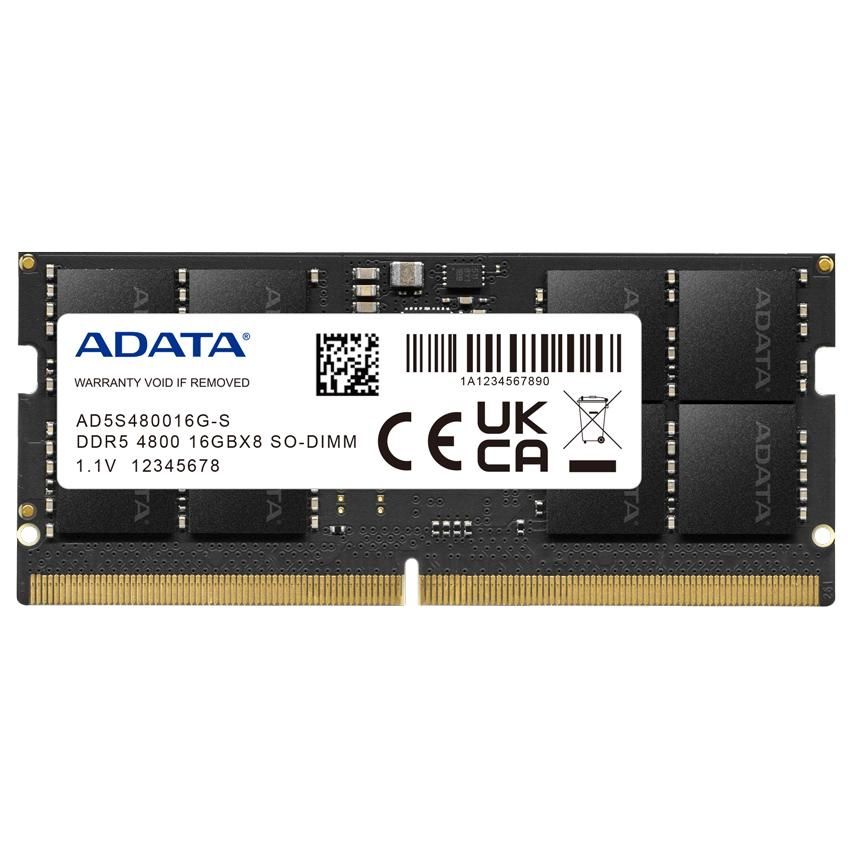 ADATA AD5U480016G module de mémoire 1 x DDR5 4800 MHz ECC Neuf - vue 2