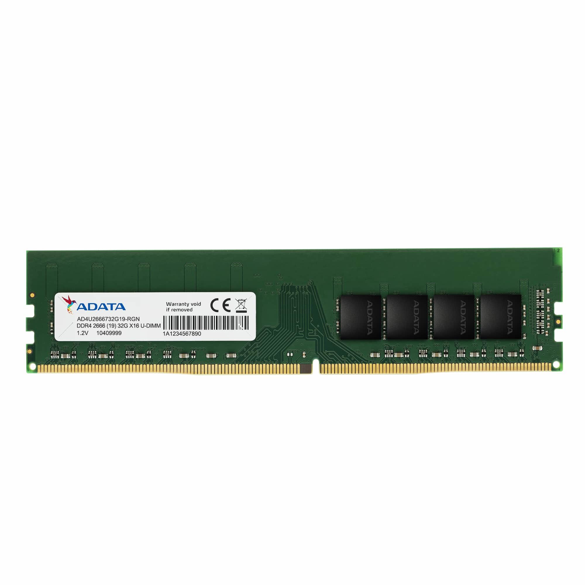 ADATA AD4U32008G22 SGN module de mémoire 8 Go 1 x 8 Go DDR4 3200 MHz Neuf - vue 4