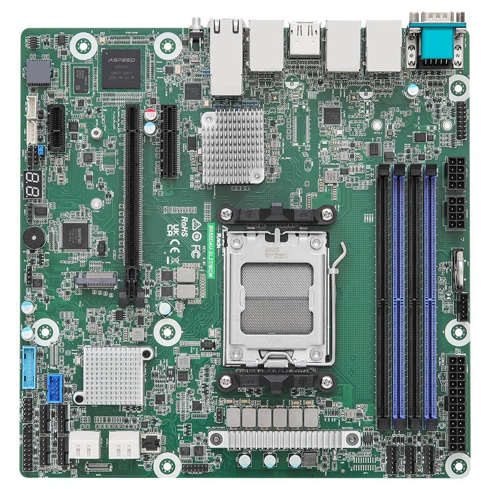Asrock B650D4U 2L2TBCM carte mère AMD B650 Express Emplacement AM5 micro ATX Neuf - vue 4