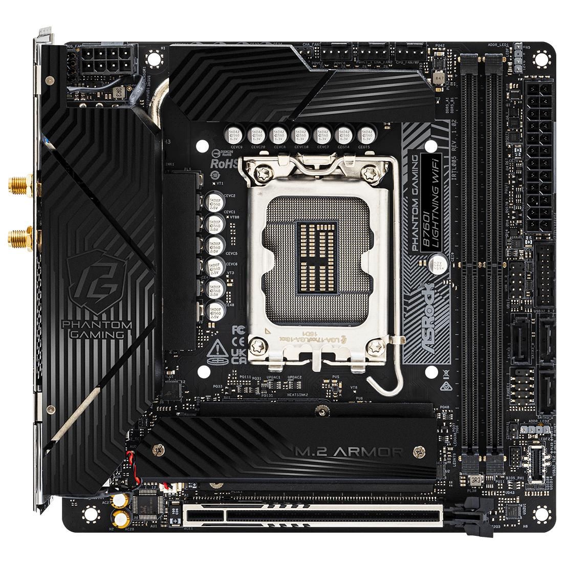 ASRock B760I Lightning WIFI - vue 4