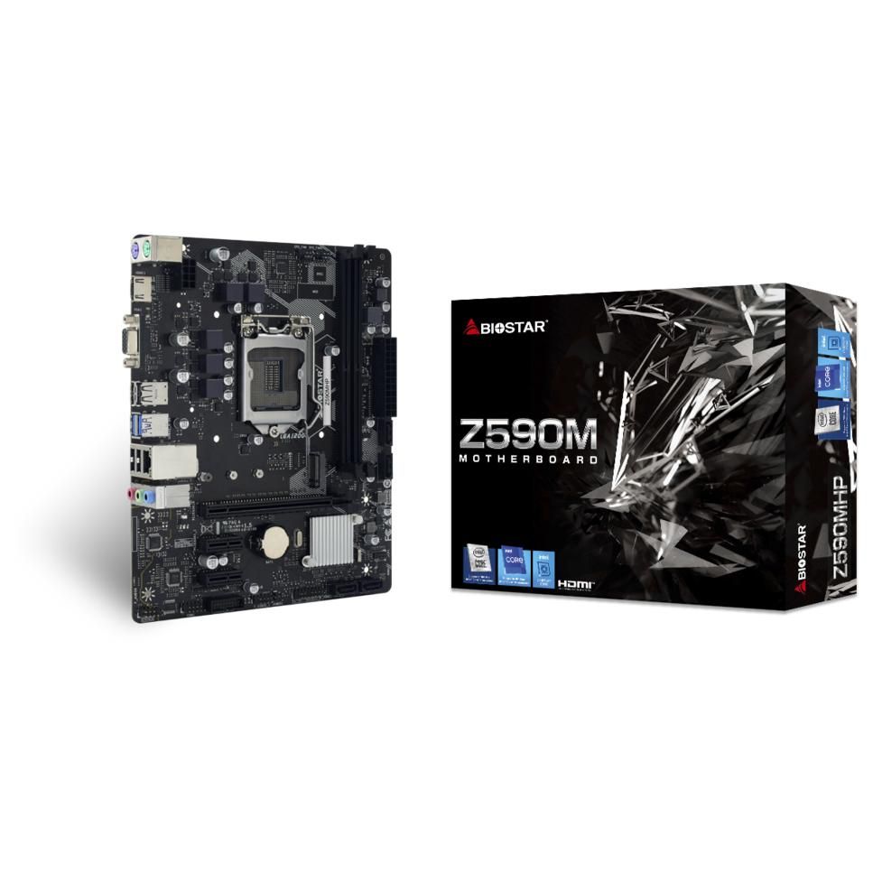 Biostar Z590 VALKYRIE Intel Z590 LGA 1200 Socket H5 micro ATX Neuf - vue 4