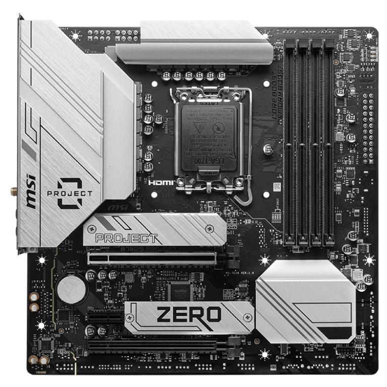 MSI B760M PROJECT ZERO - vue 6