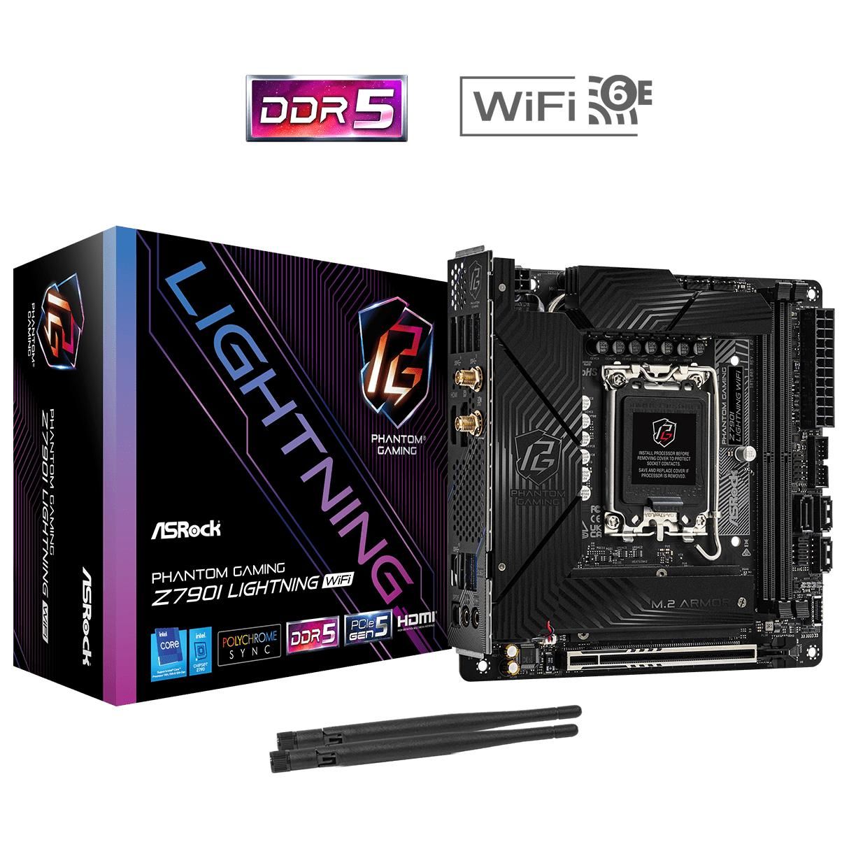 ASRock Z790I Lightning WIFI - vue 4