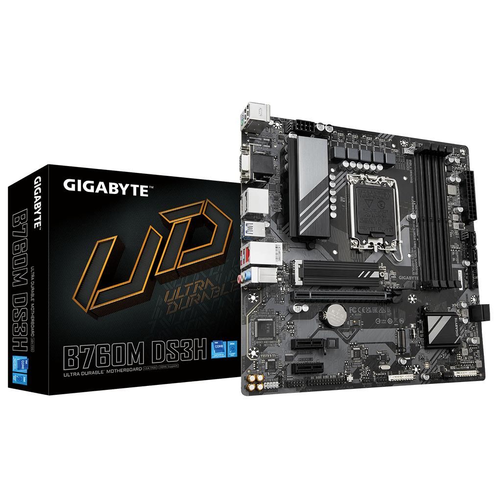 Gigabyte B760M DS3H - vue 4