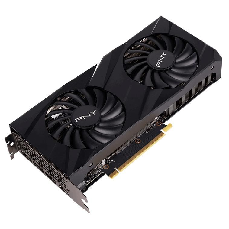 PNY GeForce RTX 3060 8GB VERTO Dual Fan NVIDIA 8 Go GDDR6 Neuf - vue 2