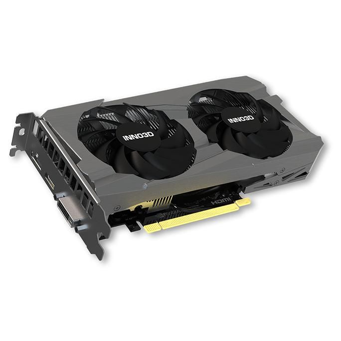 Inno3D GeForce RTX 3050 Twin X2 NVIDIA 6GB GDDR6 INNO3D Neuf - vue 3