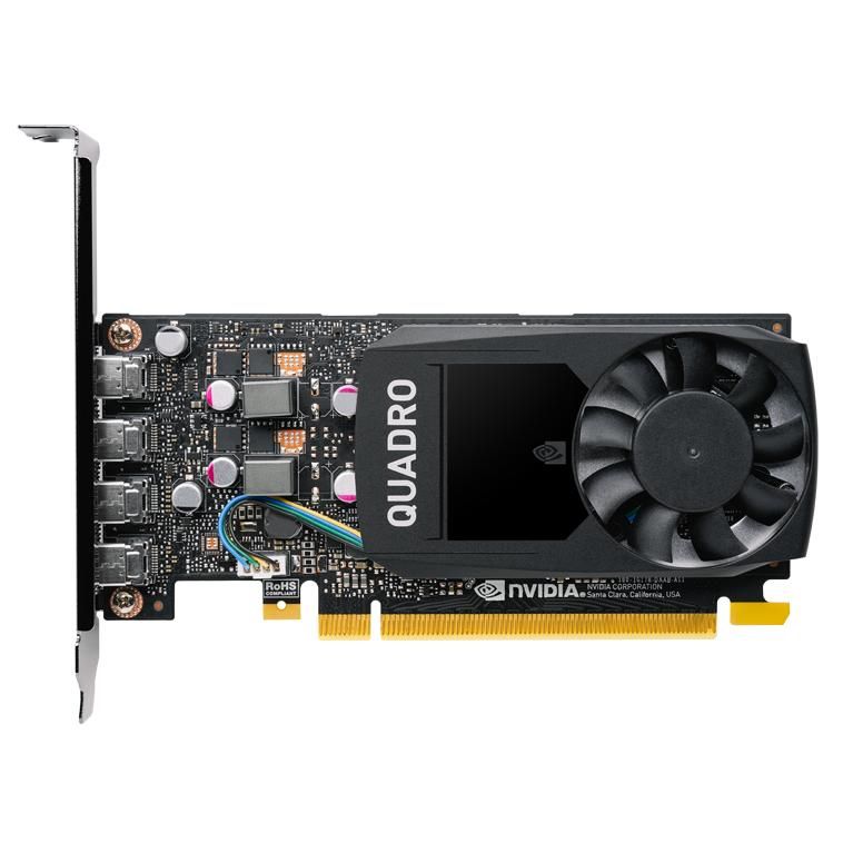 PNY VCQP1000V2 SB carte graphique NVIDIA Quadro P1000 V2 4 Go GDDR5 Neuf - vue 8