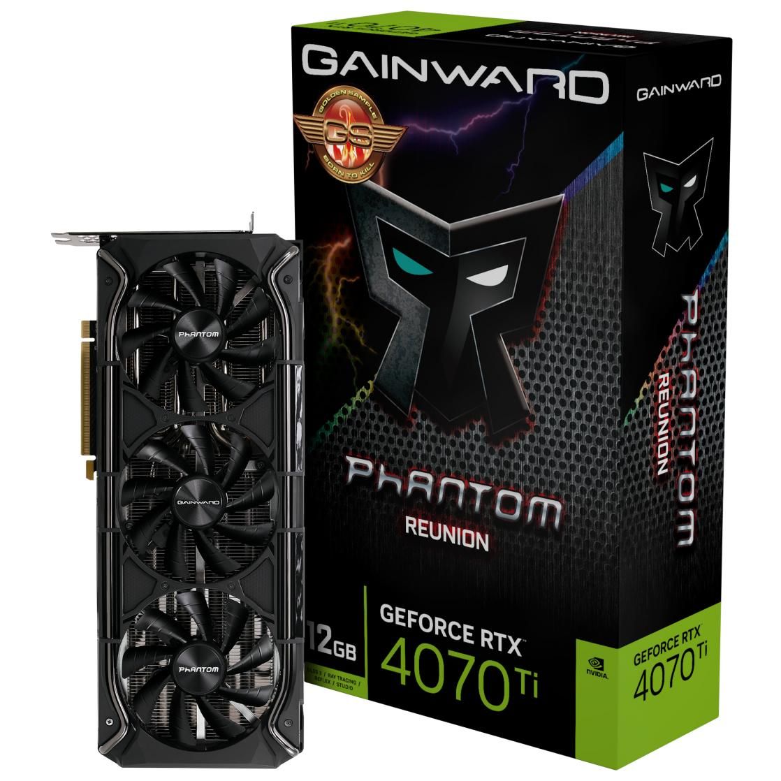 Gainward GeForce RTX 4070 Ti Phantom Reunion GS NVIDIA 12 Go GDDR6X Neuf - vue 4
