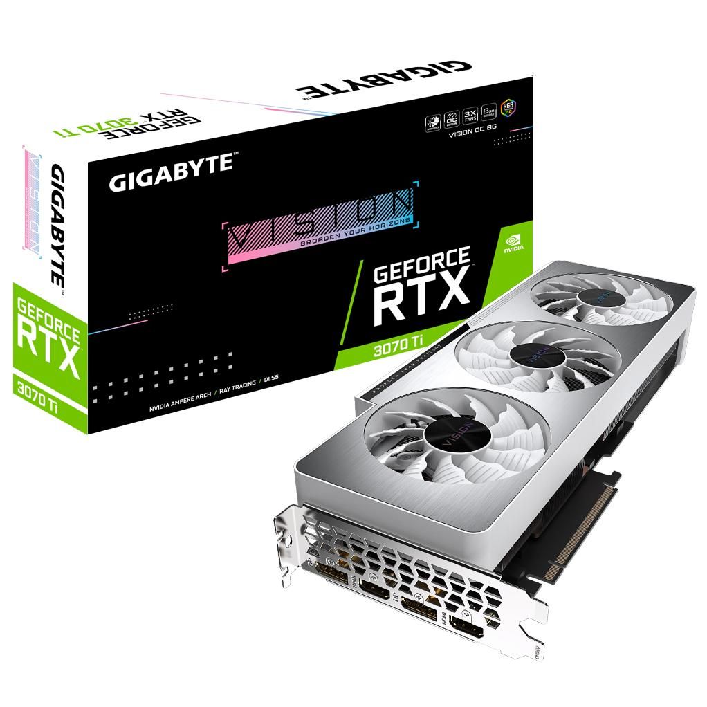 GIGABYTE AORUS XTREME GV N307TVISION OC 8GD carte graphique NVIDIA GeForce RTX 3070 Ti 8 Go GDDR6X Neuf - vue 4