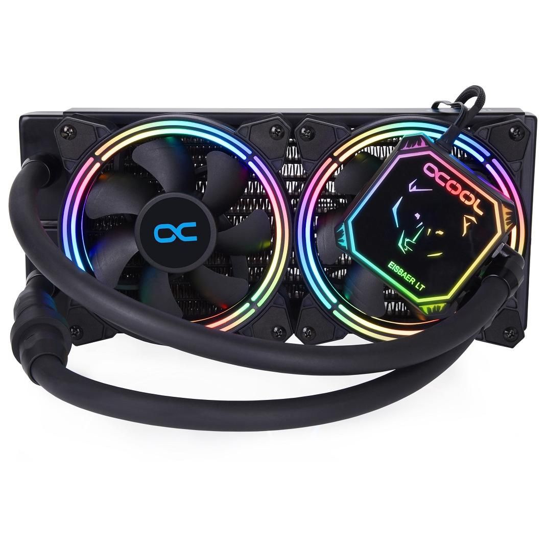 Alphacool Eisbaer Aurora LT240 Processeur Refroidisseur de liquide tout en un 12 cm 1 pièce Neuf - vue 4