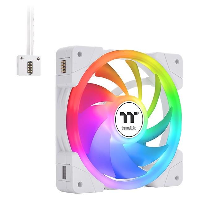 Ventilateur pour boitier PC THERMALTAKE SWAFAN EX12 ARGB Sync 3x120mm A RGB 56 26 57 11CFM - vue 8