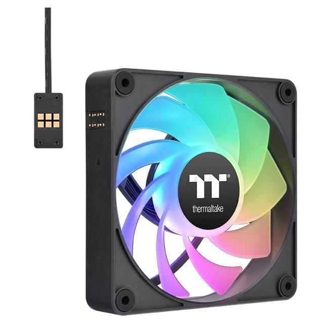 Thermaltake CL-F192-PL12SW-A système de refroidissement d'ordinateur Boitier PC Ventilateur 12 cm Noir 3 pièce(s) Thermaltake CL-F192-PL12SW-A système de refroidissement d'ordinateur Boitier PC Ventilateur 12 cm Noir 3 pièce(s)