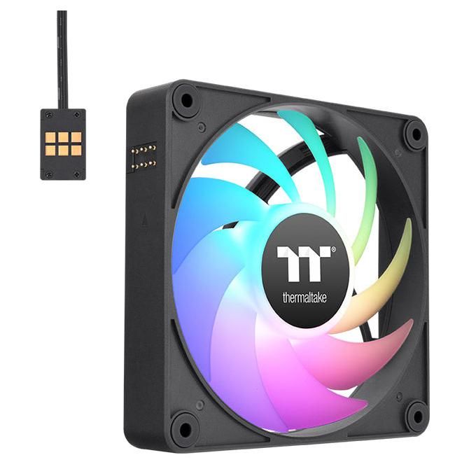 Thermaltake CL-F182-PL14SW-A système de refroidissement d'ordinateur Boitier PC Ventilateur 14 cm Noir 3 pièce(s) Thermaltake CL-F182-PL14SW-A système de refroidissement d'ordinateur Boitier PC Ventilateur 14 cm Noir 3 pièce(s)