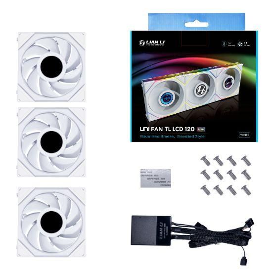 Lian Li Uni Fan TL120 LCD Pack de 3 - vue 7