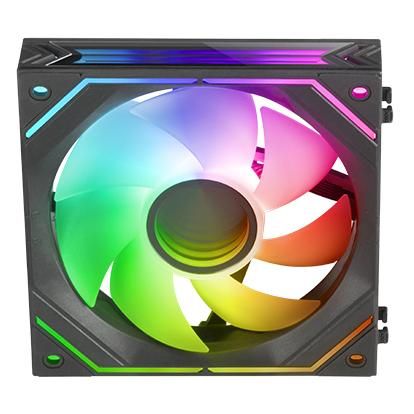 Mars Gaming MF-LINKFINITY Boitier PC Ventilateur 12 cm Noir 1 pièce(s)