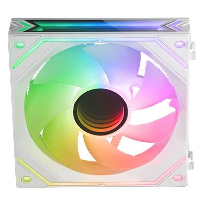 Mars Gaming MF-LINKFINITY Boitier PC Ventilateur 12 cm Blanc 1 pièce(s)