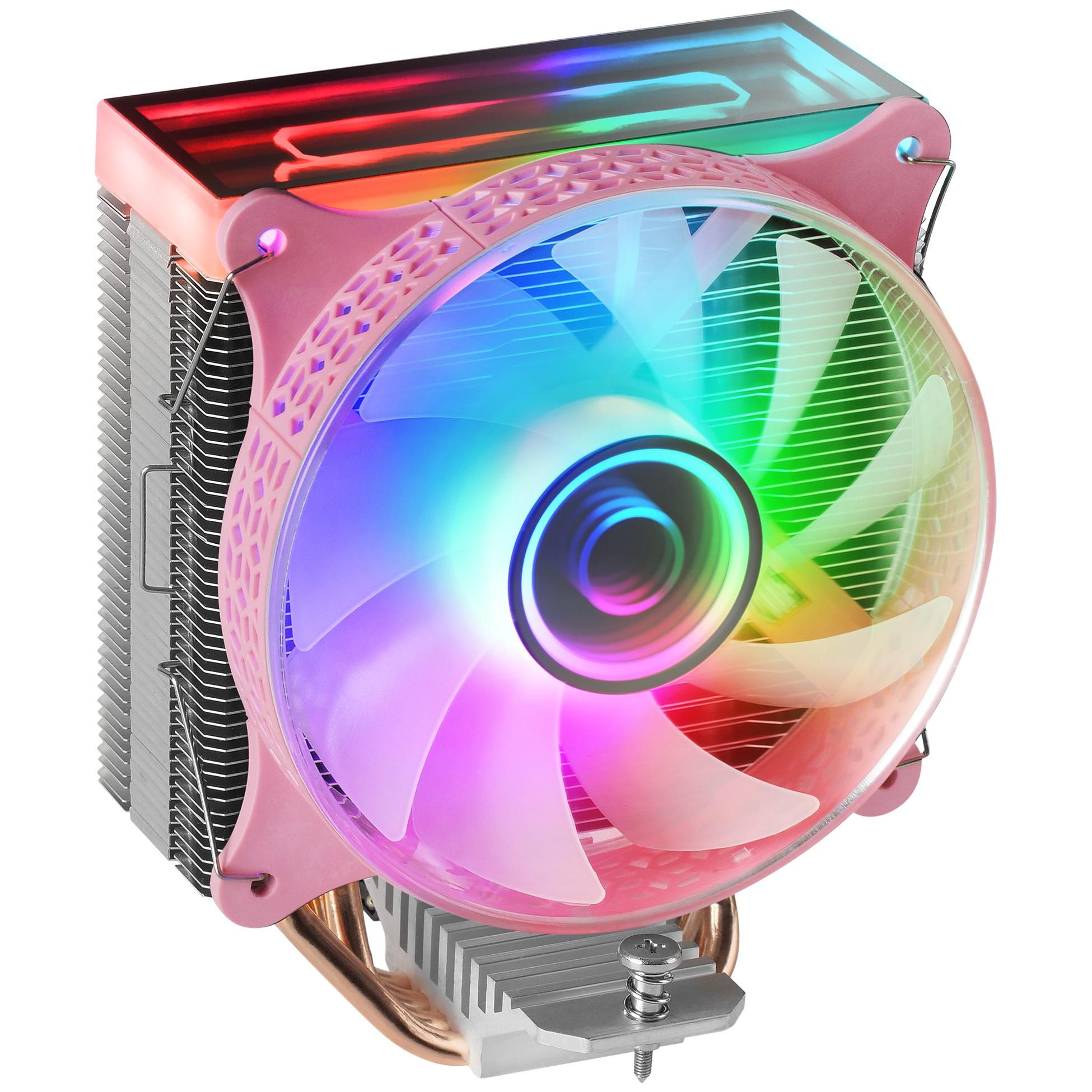 Mars Gaming MCPU-VR Processeur Refroidisseur de liquide tout-en-un 12 cm Rose 1 pièce(s)