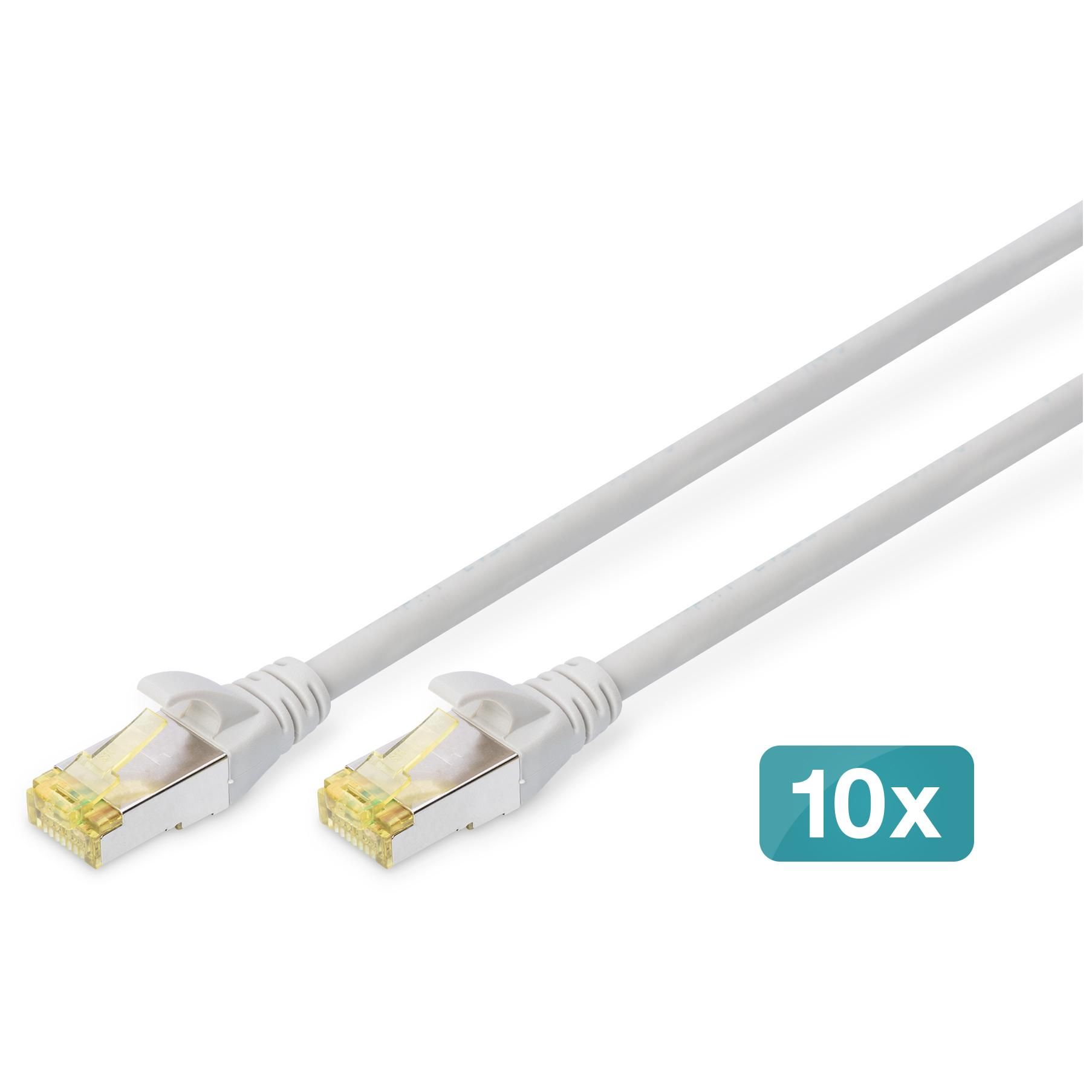 DIGITUS Câble de brassage CAT /FTP 10 pièces - vue 9