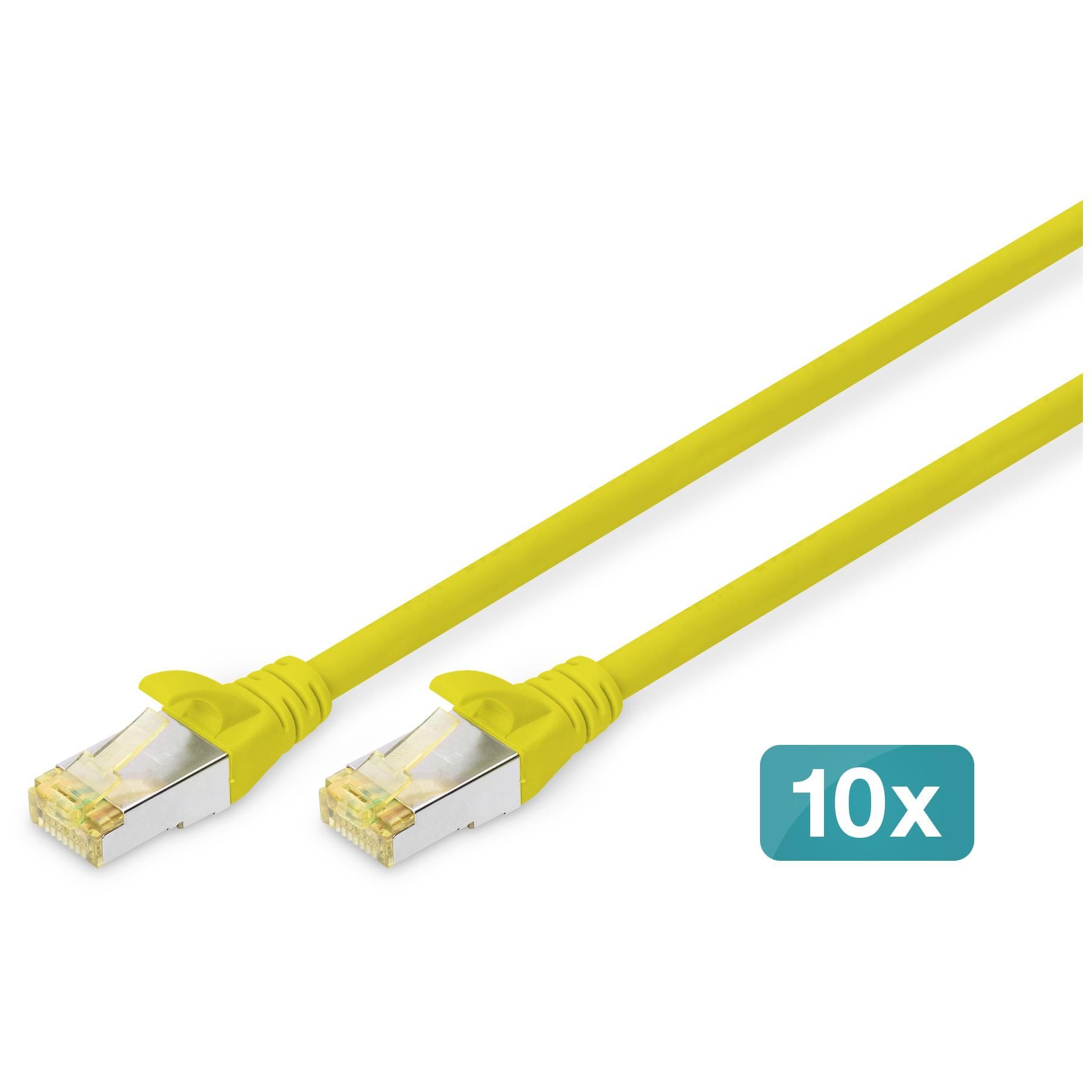 DIGITUS Câble de brassage CAT /FTP 10 pièces - vue 3