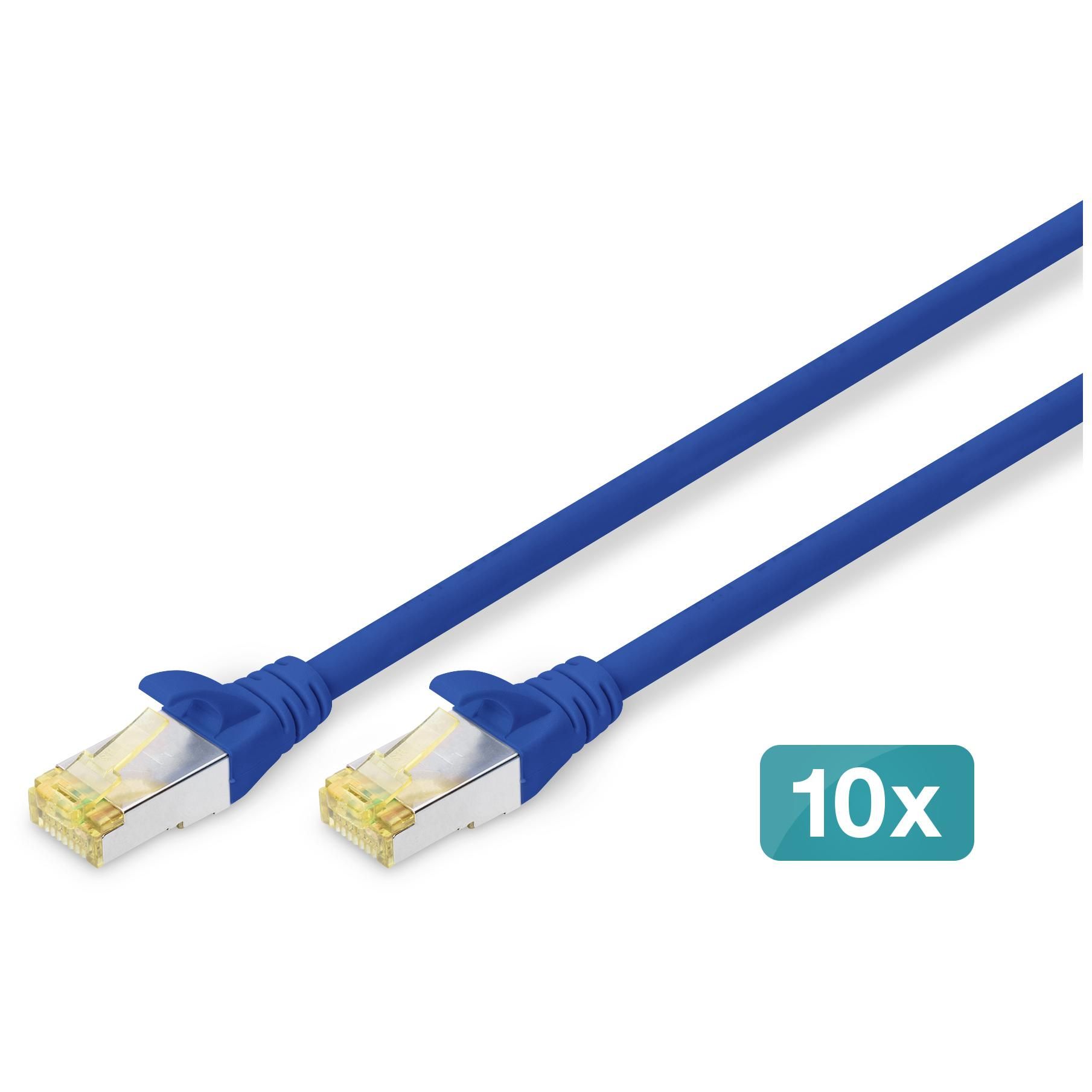 DIGITUS Câble de brassage CAT /FTP 10 pièces - vue 4