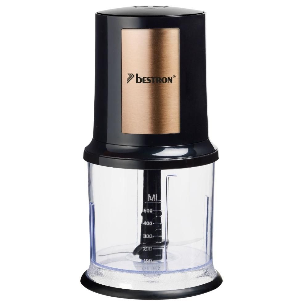 Bestron AKC200CO hachoir électrique 0,5 L 400 W Noir, Cuivre Bestron AKC200CO hachoir électrique 0,5 L 400 W Noir, Cuivre