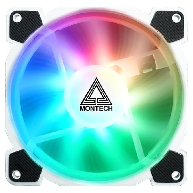 Montech Lot de 3 Ventilateurs de boitier Z3 Pro RGB 12cm Neuf - vue 3