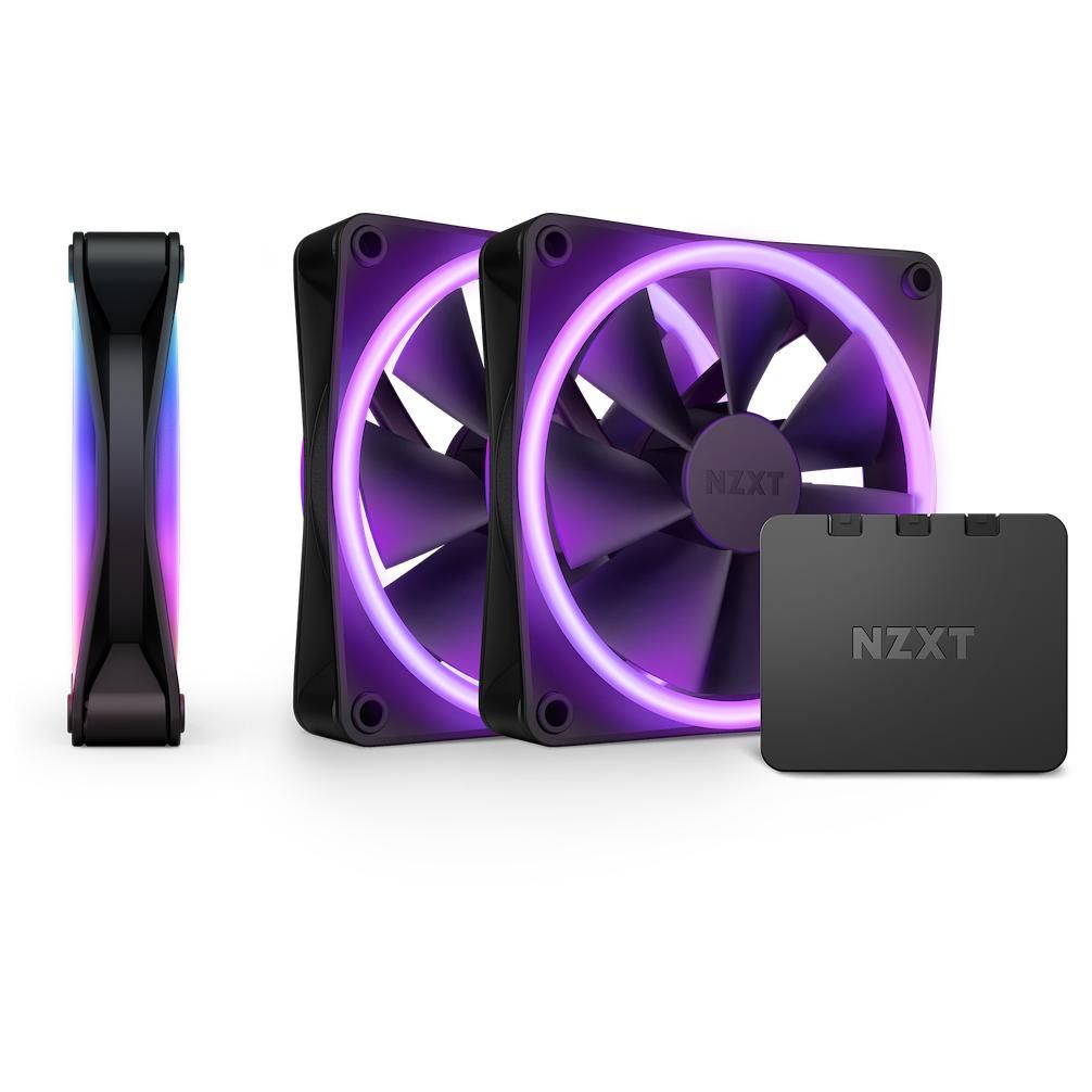 NZXT F120 RGB DUO Triple Pack Boitier PC Ventilateur 12 cm 3 pièce Neuf - vue 7