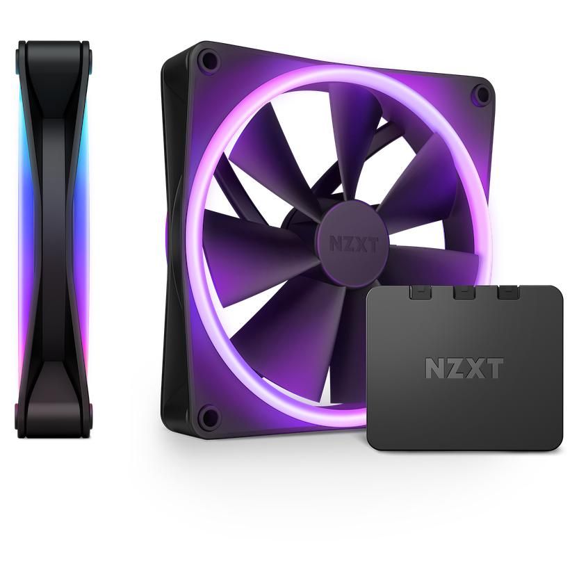 NZXT F140 RGB DUO Twin Pack Boitier PC Ventilateur 14 cm 2 pièce Neuf - vue 7