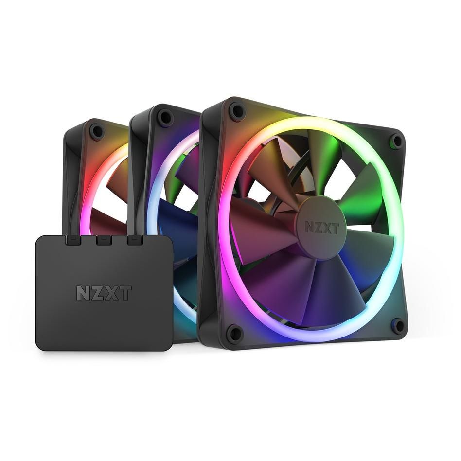 NZXT F120 RGB Triple Pack Boitier PC Ventilateur 12 cm 3 pièce Neuf - vue 6