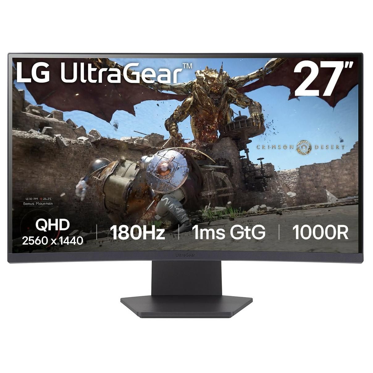 LG 27GS60QX B écran plat de PC 68 6 cm 27 2560 x 1440 pixels Quad HD LCD Neuf - vue 4