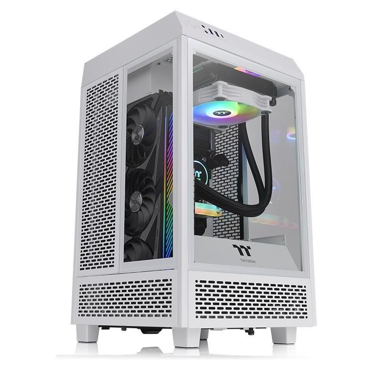 Thermaltake The Tower 100 Snow Mini Tower Neuf - vue 4