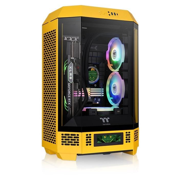 Thermaltake 300 Bumblebee Micro Tower Jaune Neuf - vue 4