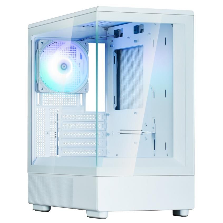 Boîtier PC Mini Tour sans alim ZALMAN P10 Micro ATXMini ITX 1x120mm A RGB USB C3.0HD Audio Verre trempé - vue 7
