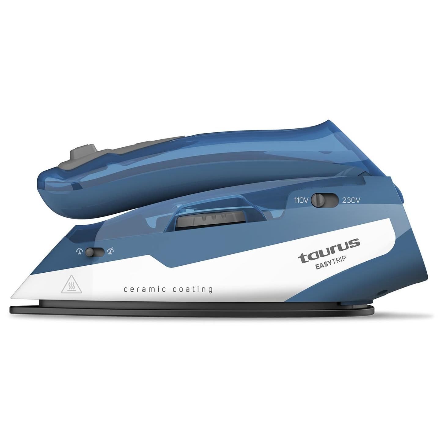 Taurus Easytrip Fer à Repasser à Sec Ou à Vapeur Semelle En Céramique
