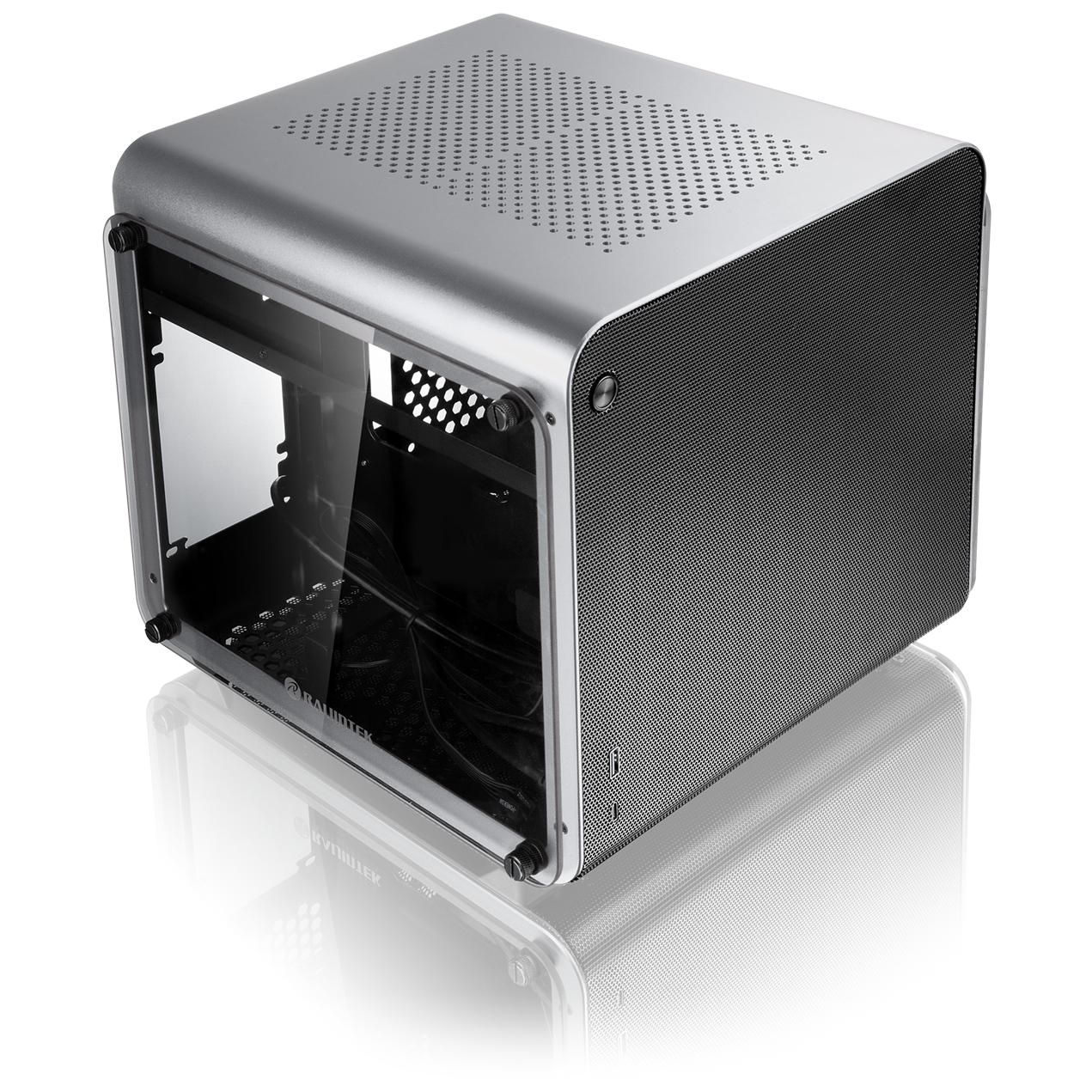 Raijintek METIS EVO TG Mini ITX Gehäuse Tempered Glass rot - vue 7