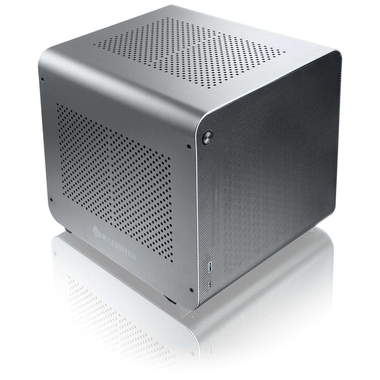 Raijintek METIS EVO AL Mini ITX Gehäuse weiß - vue 2