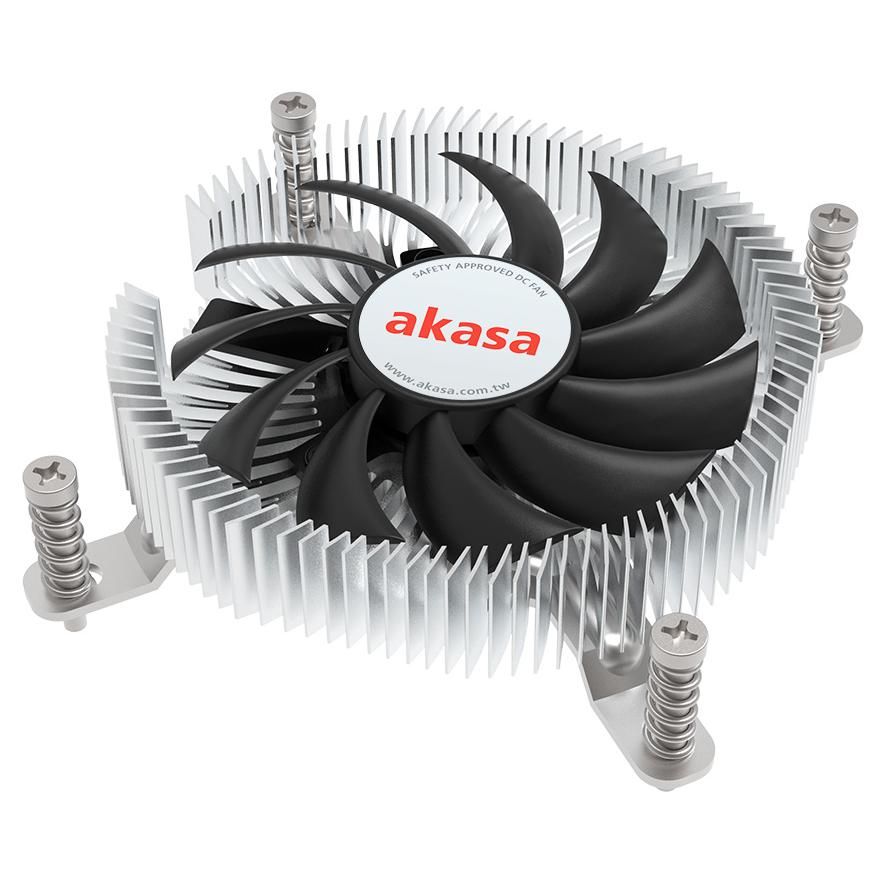 Akasa Ak cc6609ep01 Low Profile Cpu kühler Sockel Lga 1700 21 8 Mm